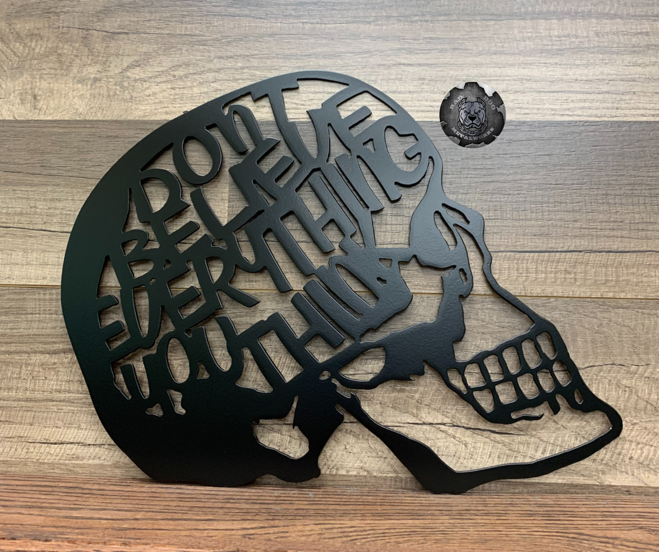 Don't Believe Everything You Think Skull
