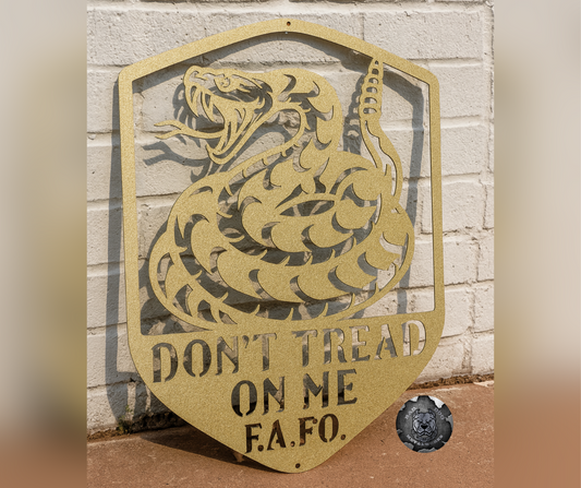 Don't Tread on Me Rattlesnake FAFO