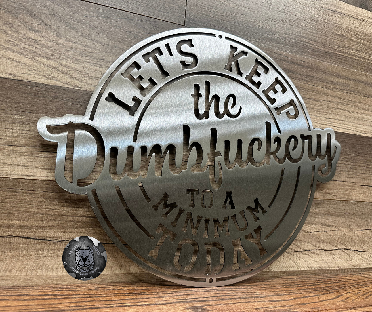 Let's Keep the Dumbfuckery to a Minimum Today