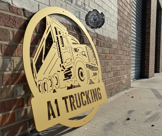 Dump Truck Monogram