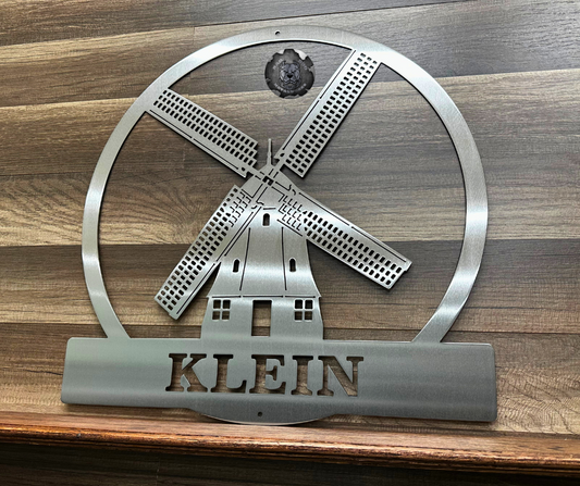 Dutch Windmill Monogram