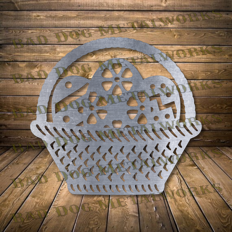 Easter Basket - Dxf and Svg