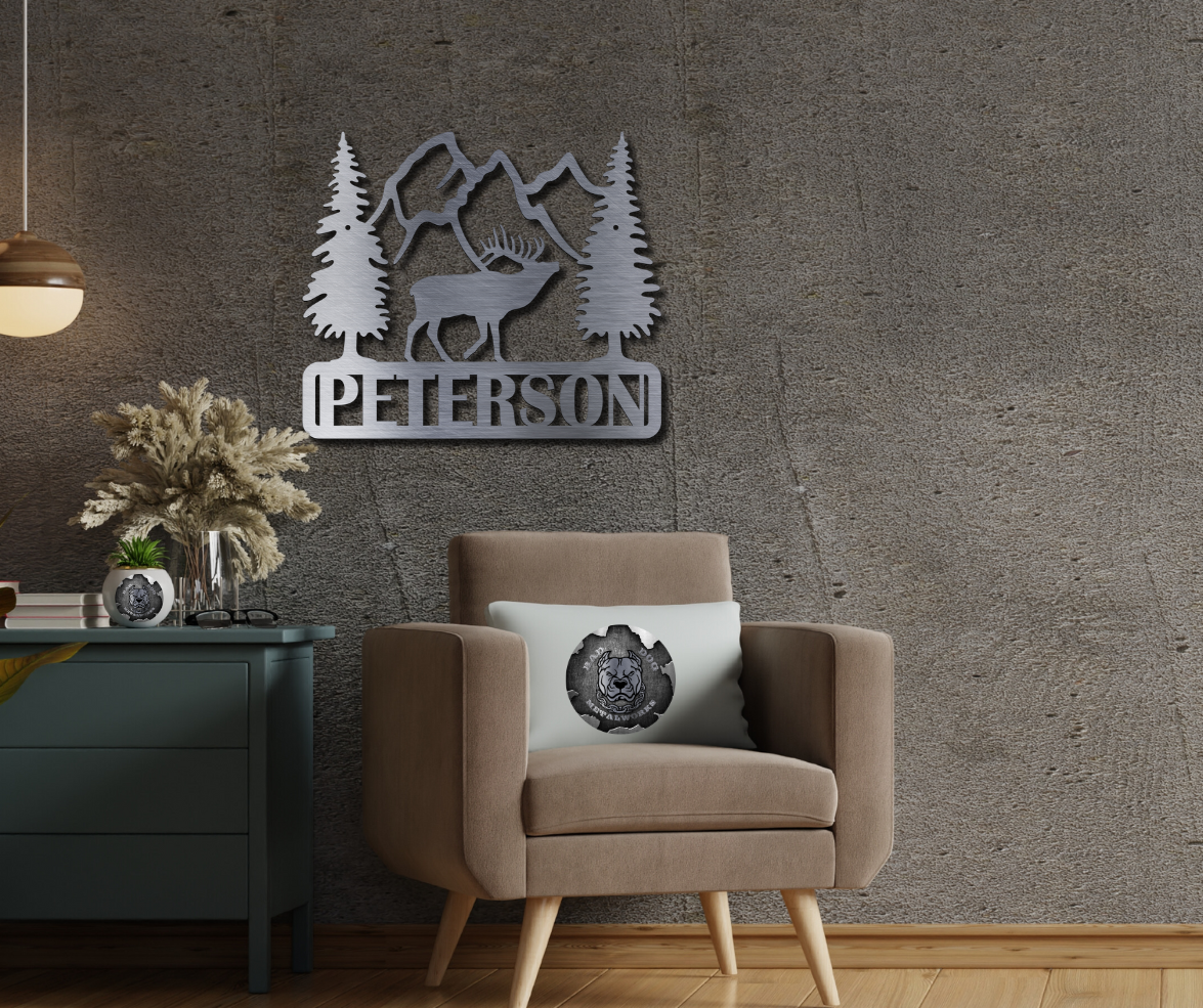 Elk Plaque