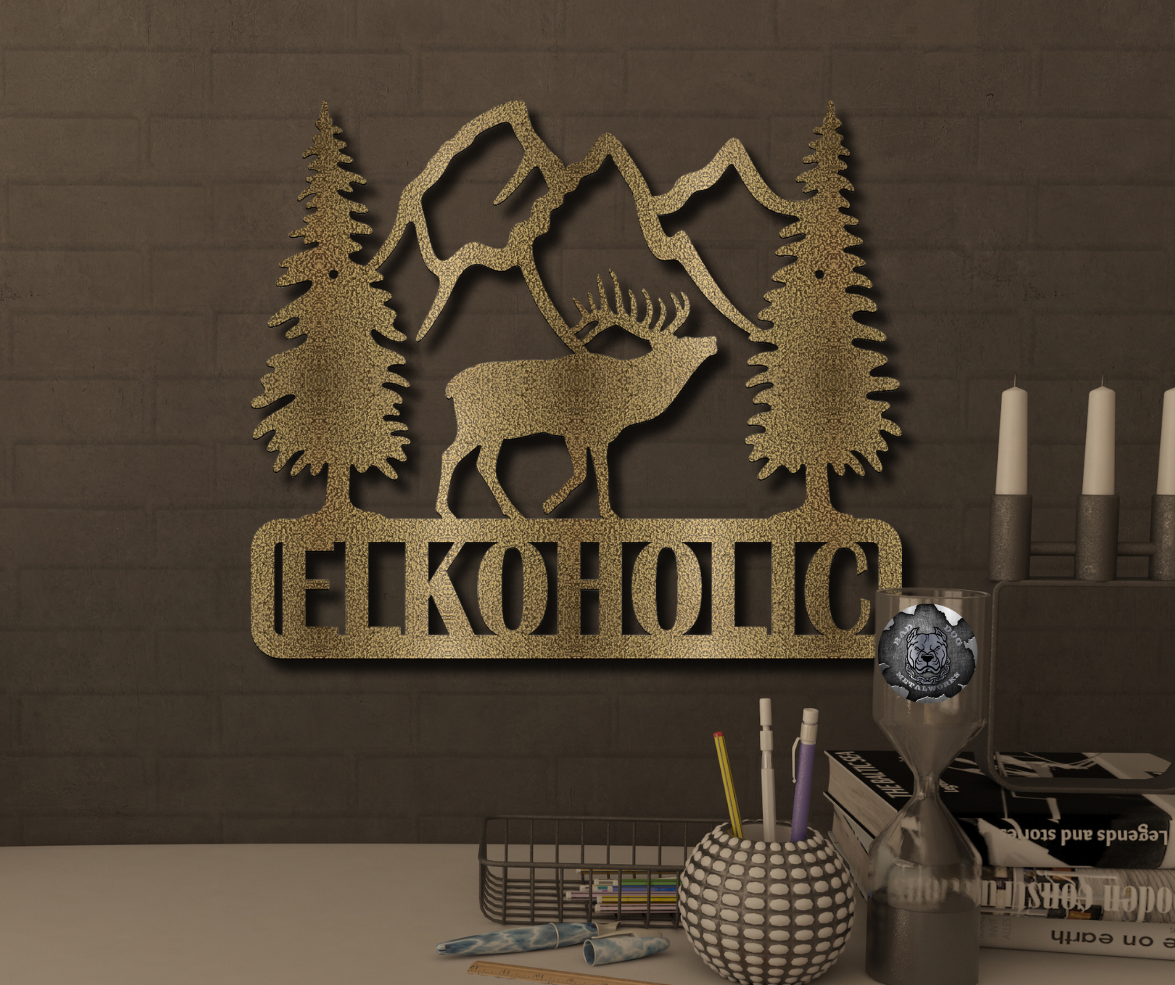 Elk Plaque