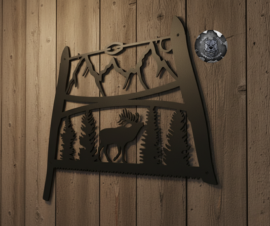 Nature Scene Bow Saws