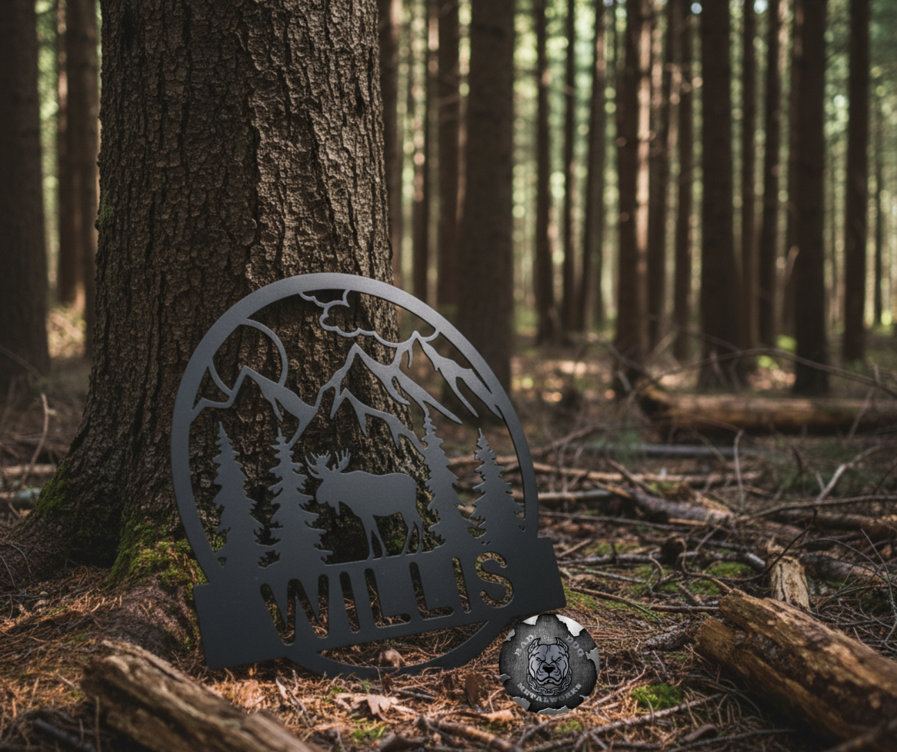 Moose Monogram