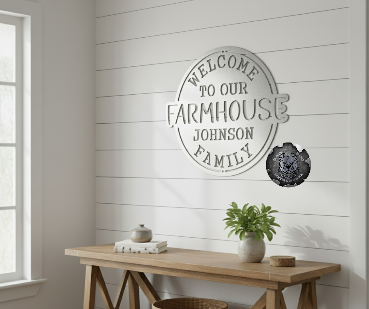 Welcome to Our Farmhouse Monogram