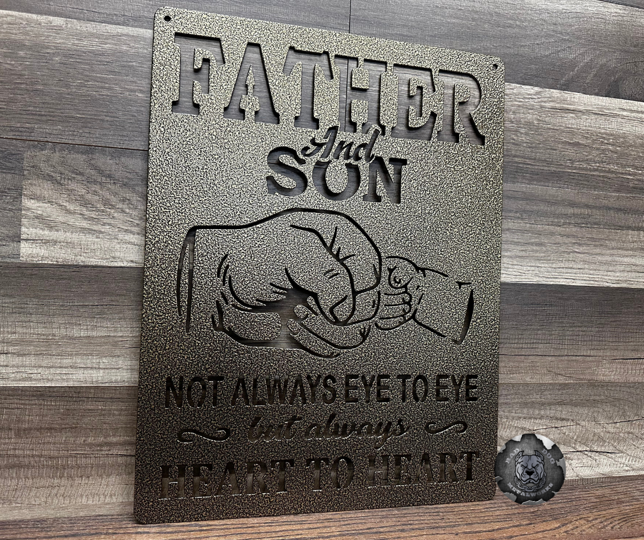 Father and Son, Not Always Eye to Eye, But Always Heart to Heart