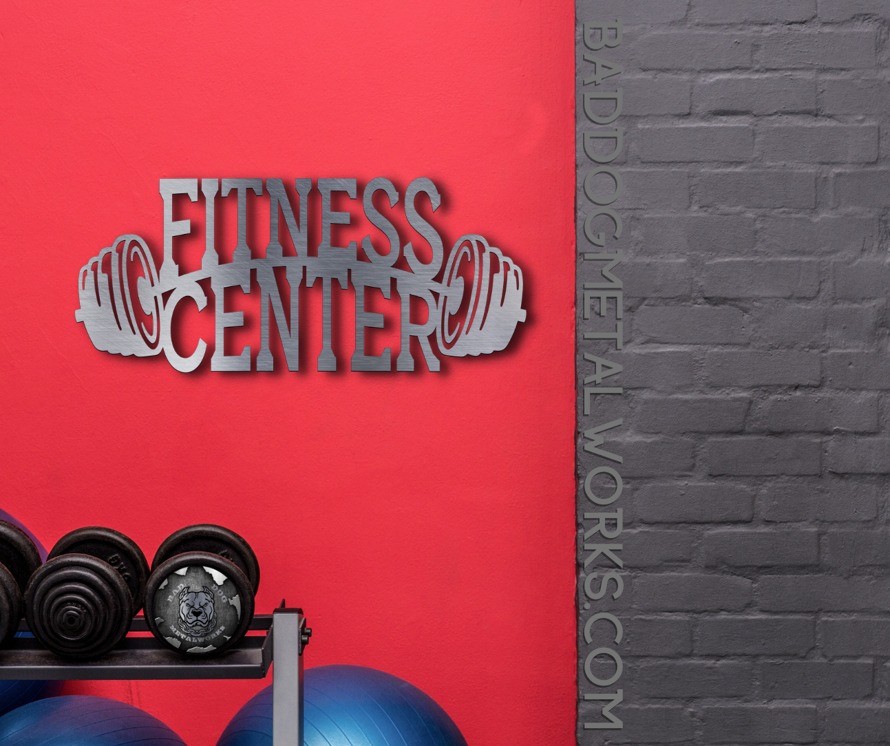 Fitness Center Barbell