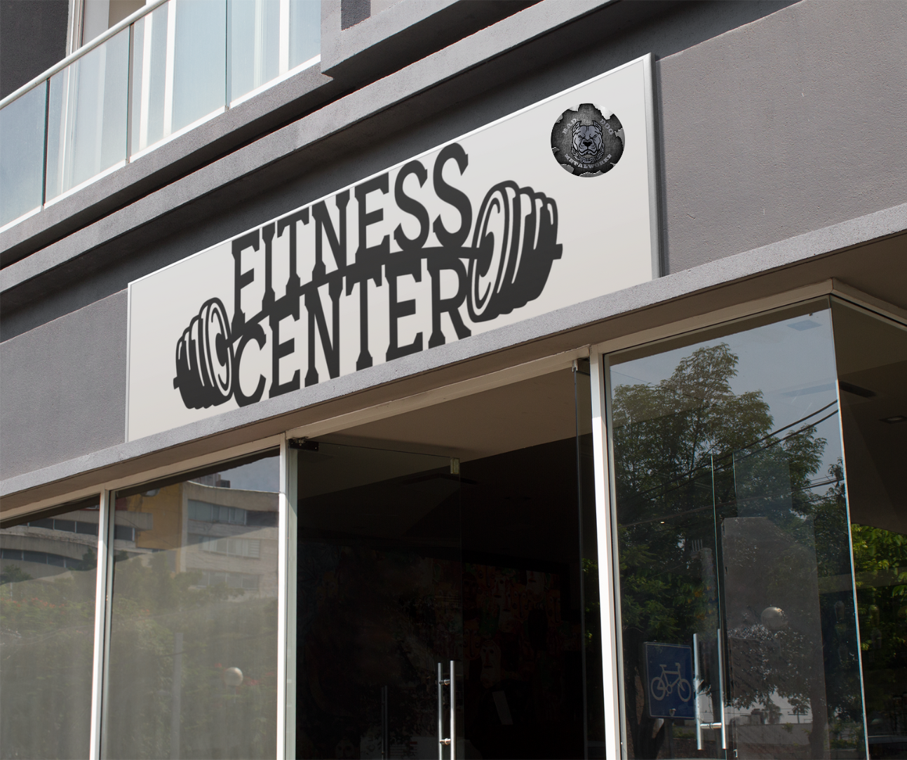 Fitness Center Barbell