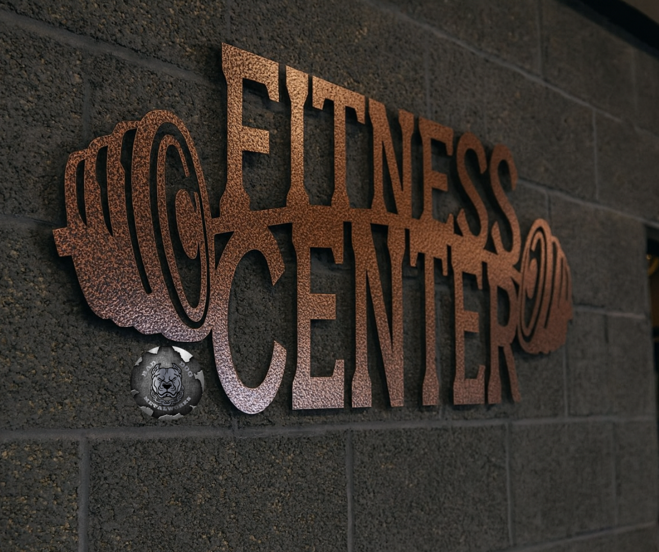 Fitness Center Barbell