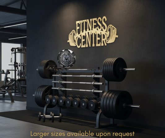 Fitness Center Barbell