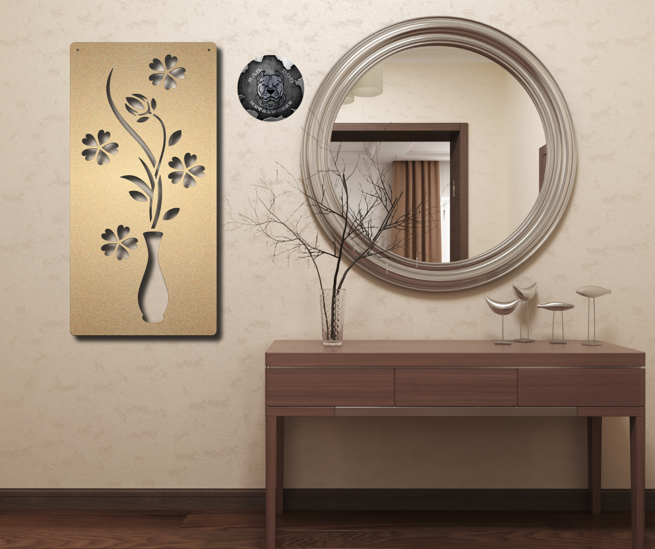 Flower Vase Panel