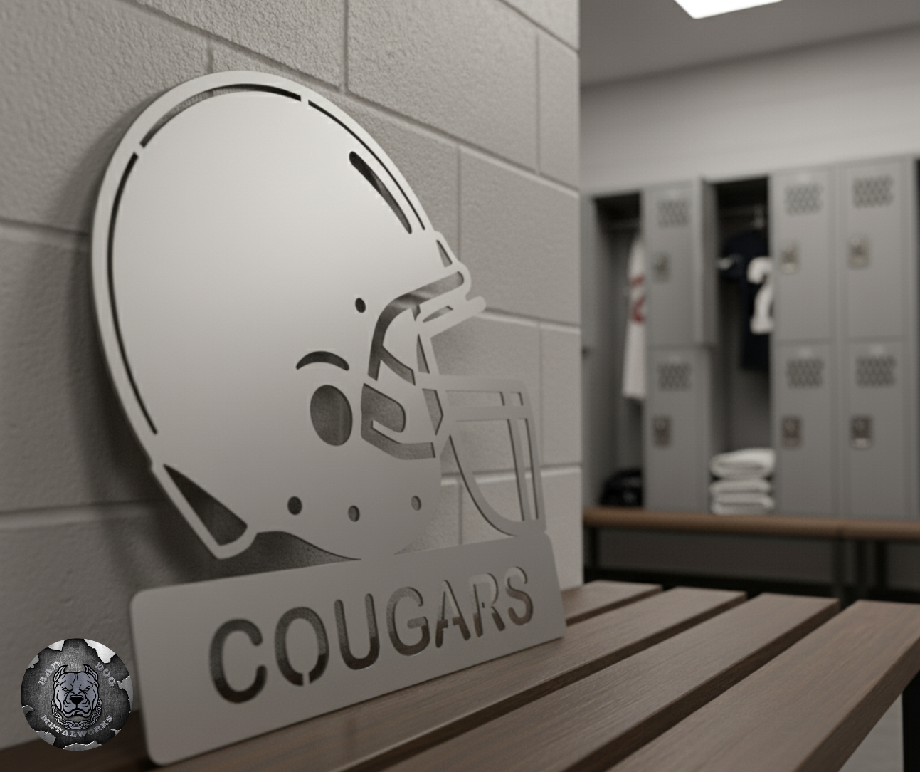 Football Helmet Monogram