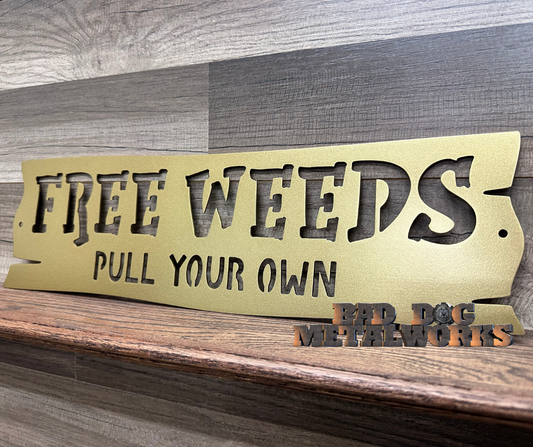 Free Weeds - Pull Your Own
