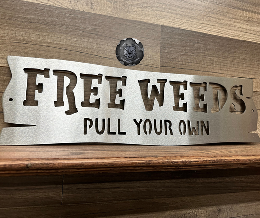 Free Weeds - Pull Your Own