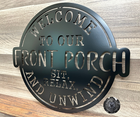 Welcome To Our Front Porch; Sit, Relax, and Unwind