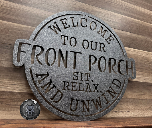 Welcome To Our Front Porch; Sit, Relax, and Unwind
