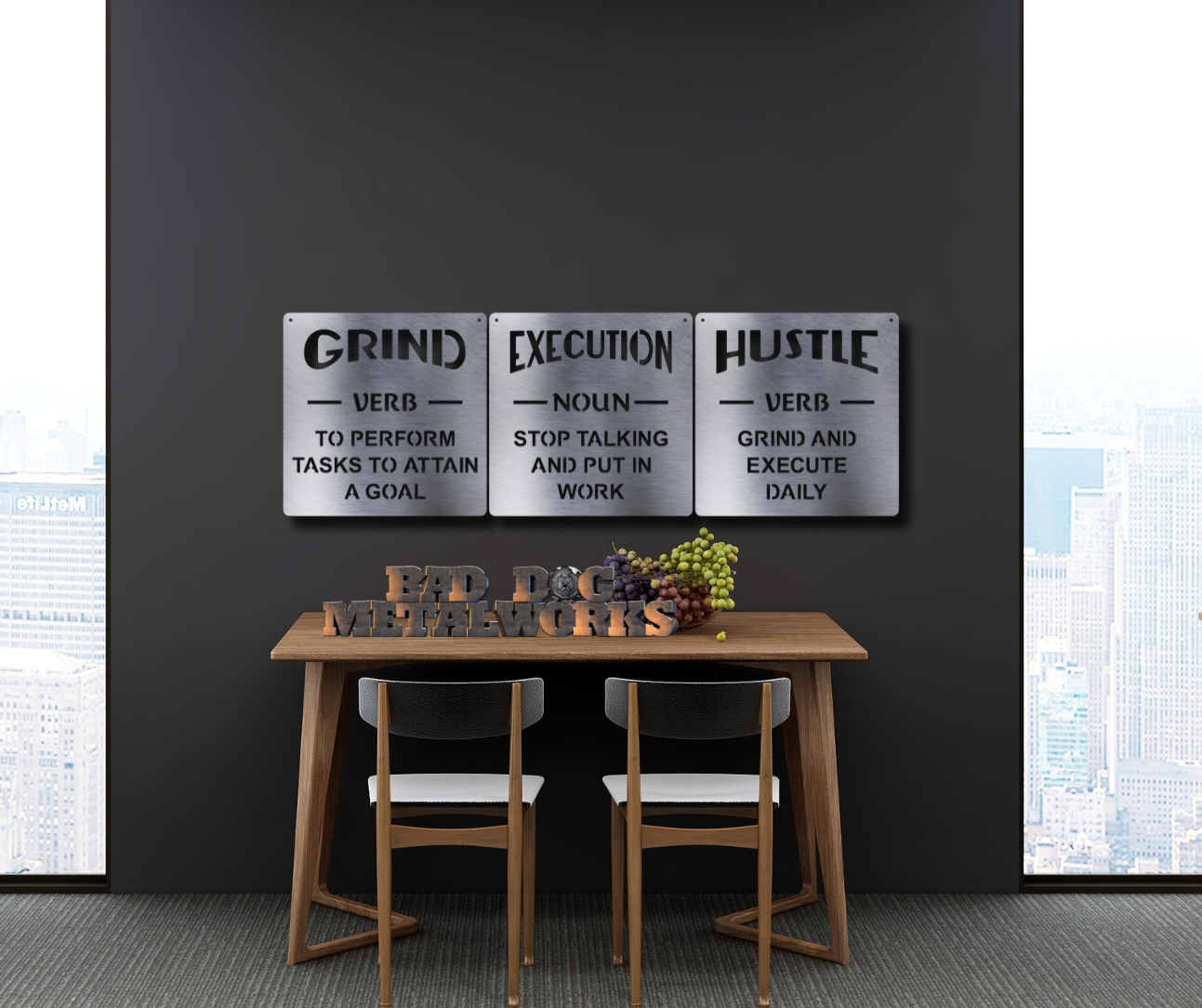 Grind, Execution, Hustle