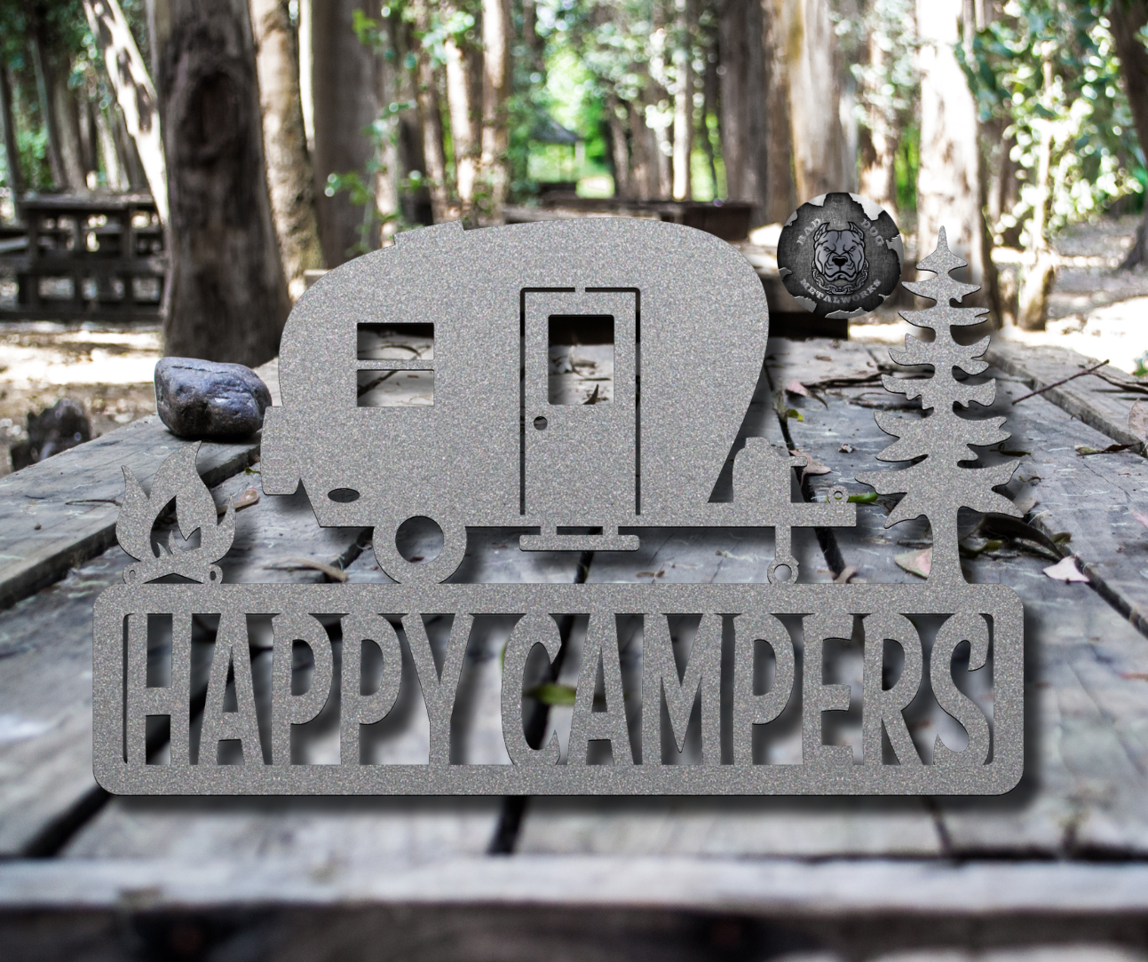 Happy Camper Monogram