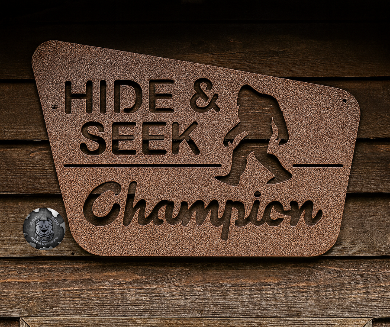 Bigfoot Hide and Seek Champion