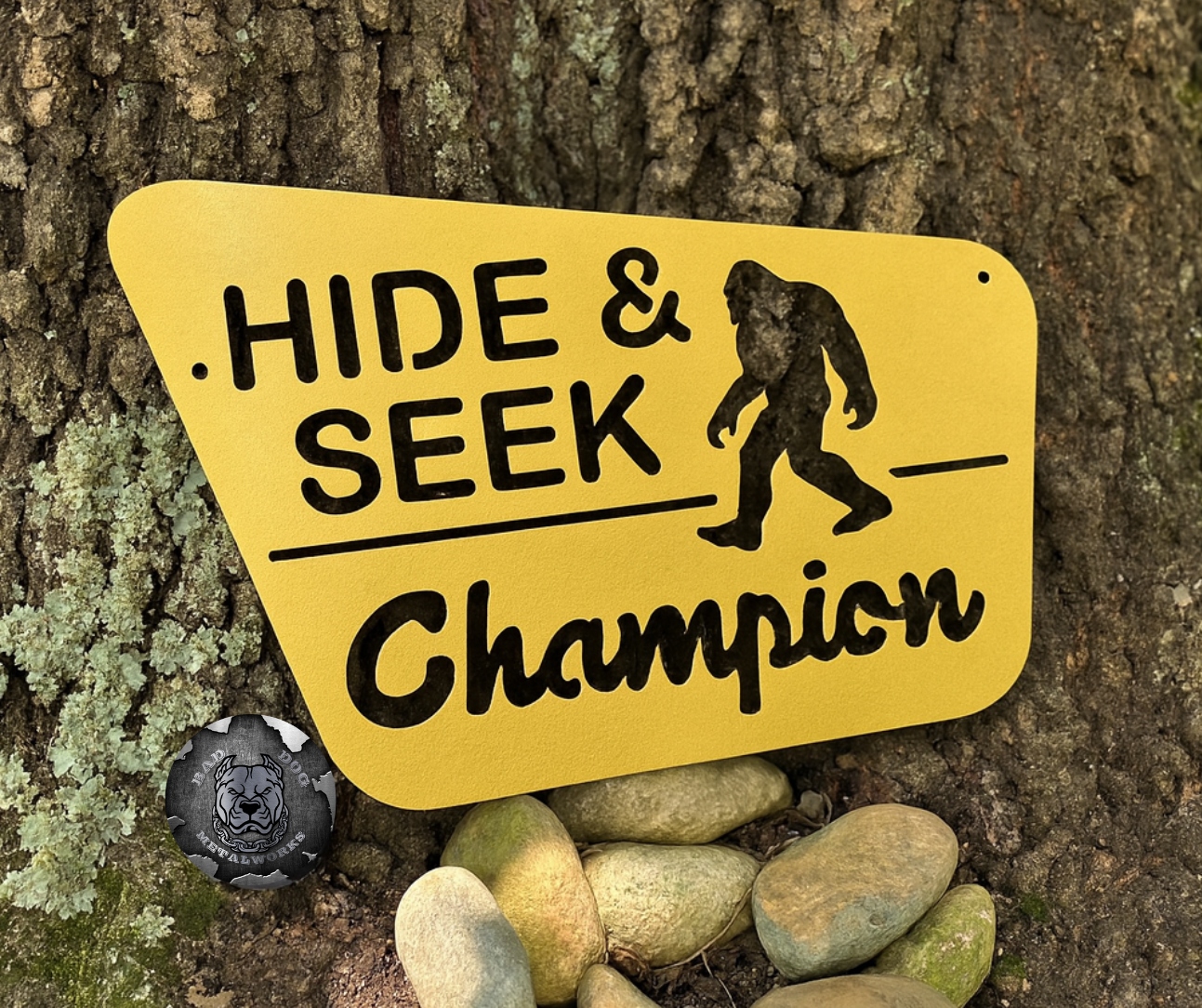 Bigfoot Hide and Seek Champion