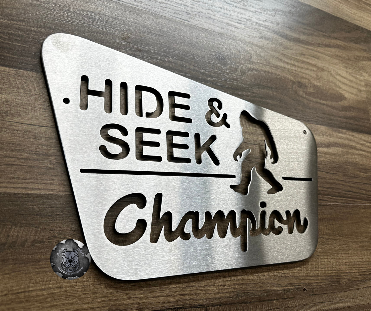 Bigfoot Hide and Seek Champion