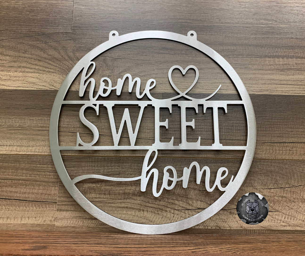 Home Sweet Home Metal Garden Flag
