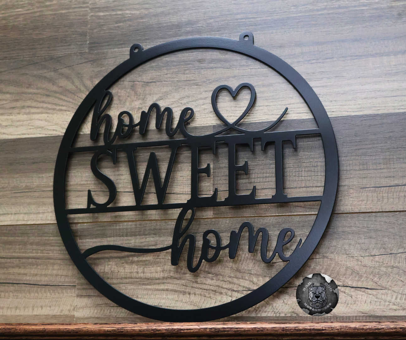 Home Sweet Home Metal Garden Flag