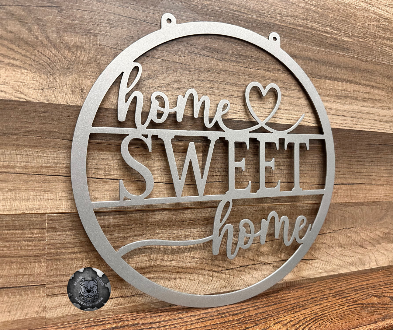 Home Sweet Home Metal Garden Flag