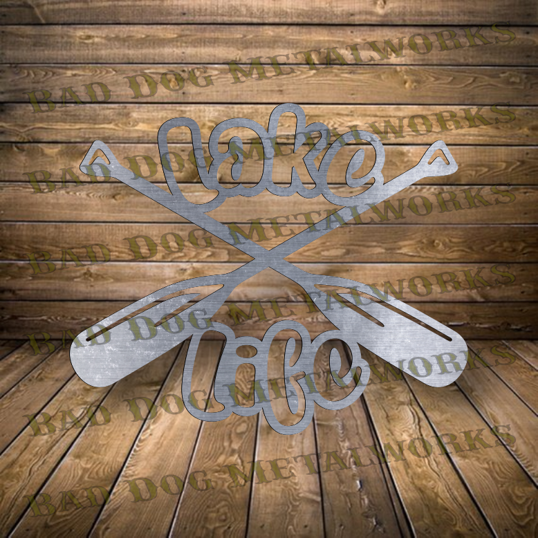 Lake Life Oars - Dxf and Svg