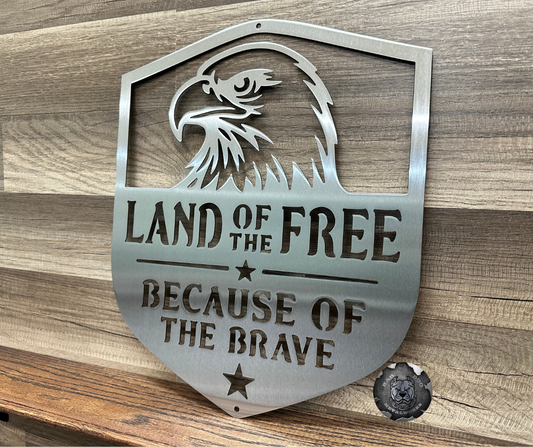 Land of the Free Because of the Brave Eagle