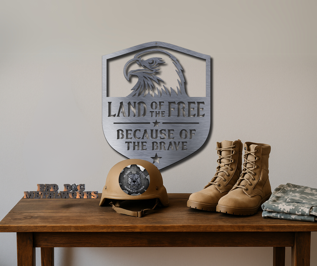 Land of the Free Because of the Brave Eagle