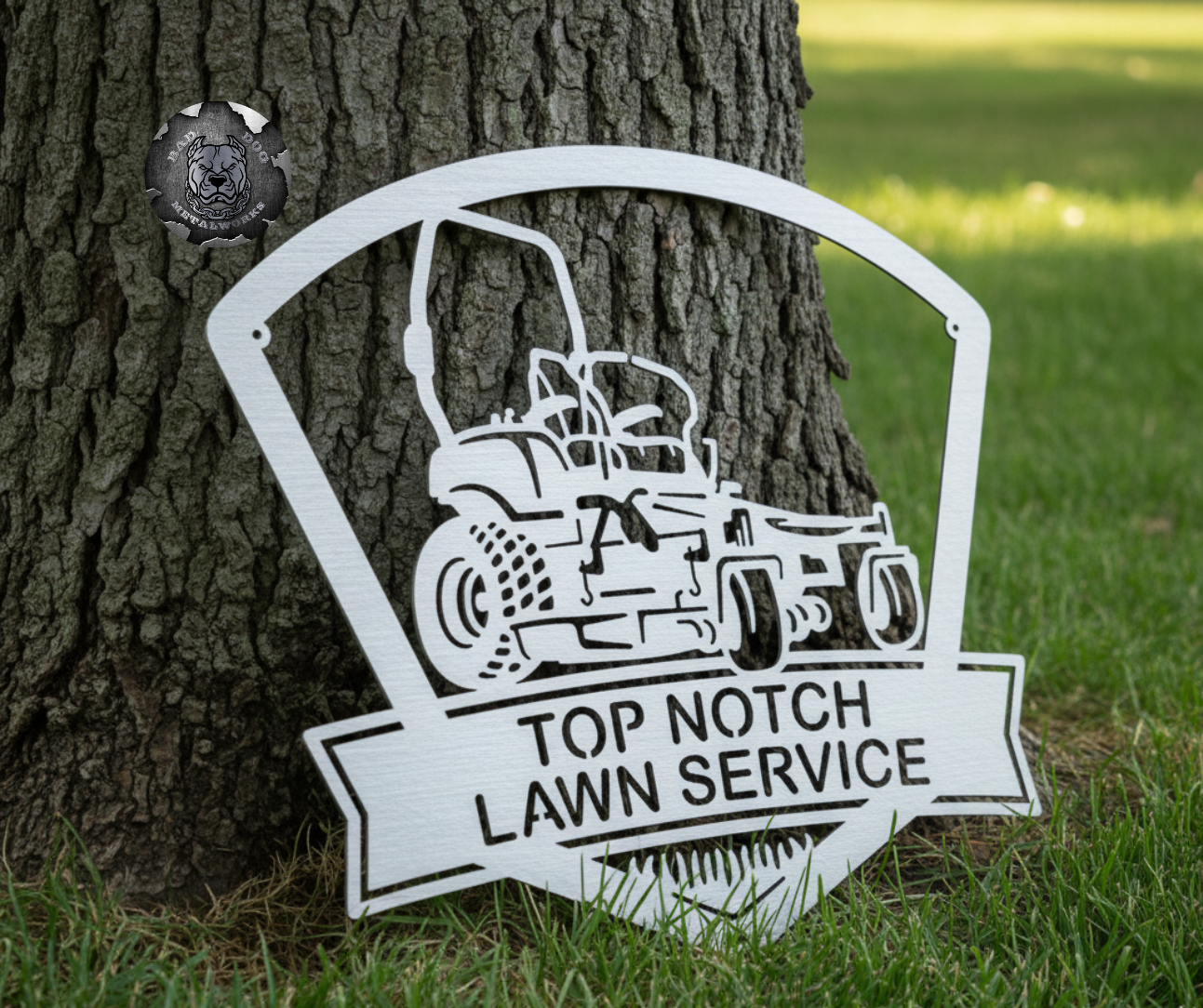 Lawn Mower Monogram