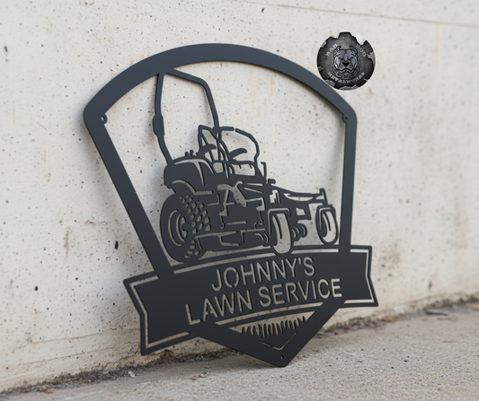 Lawn Mower Monogram