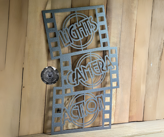 Lights, Camera, Action Collage