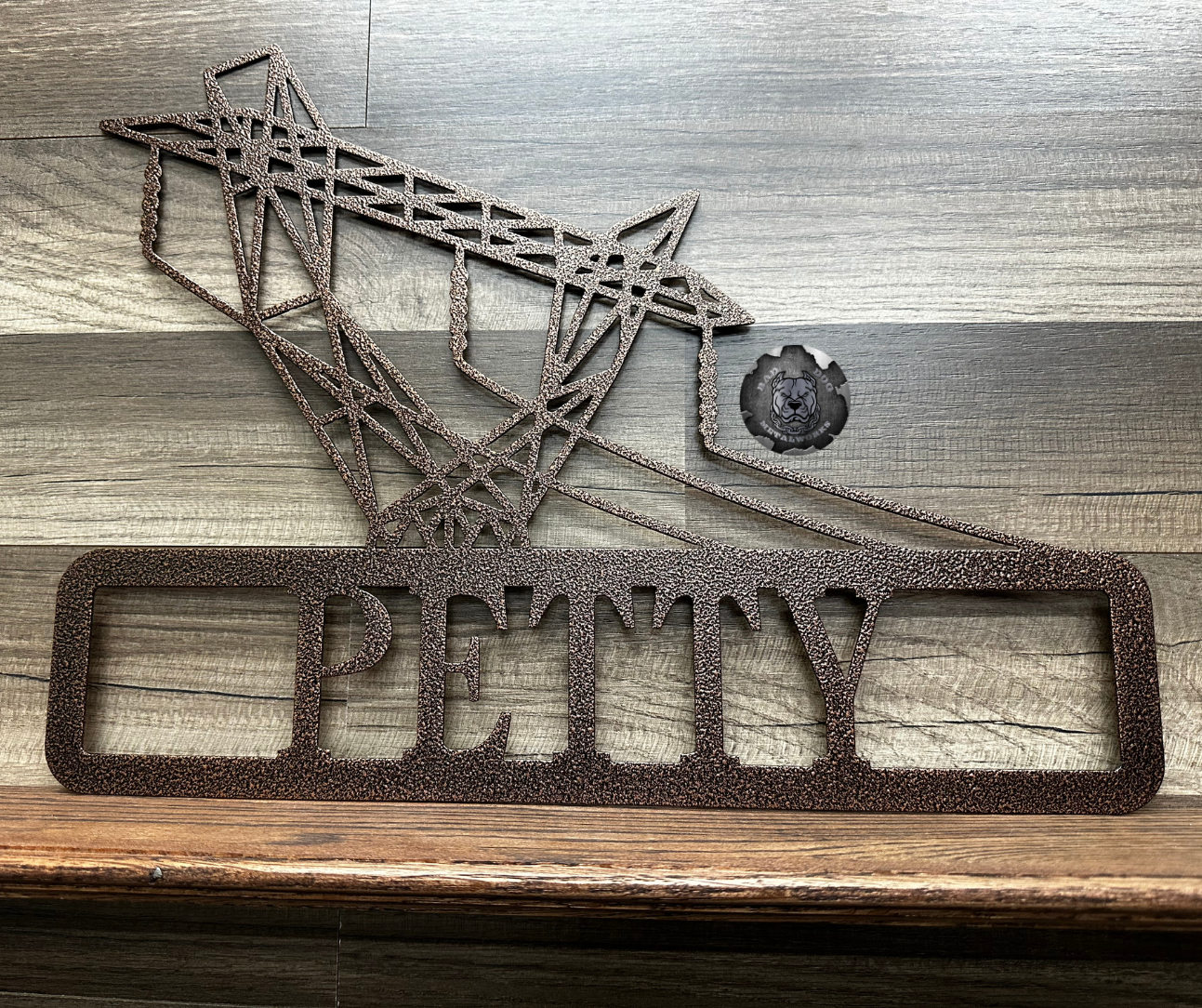 Lineman Side Transmission Tower Monogram