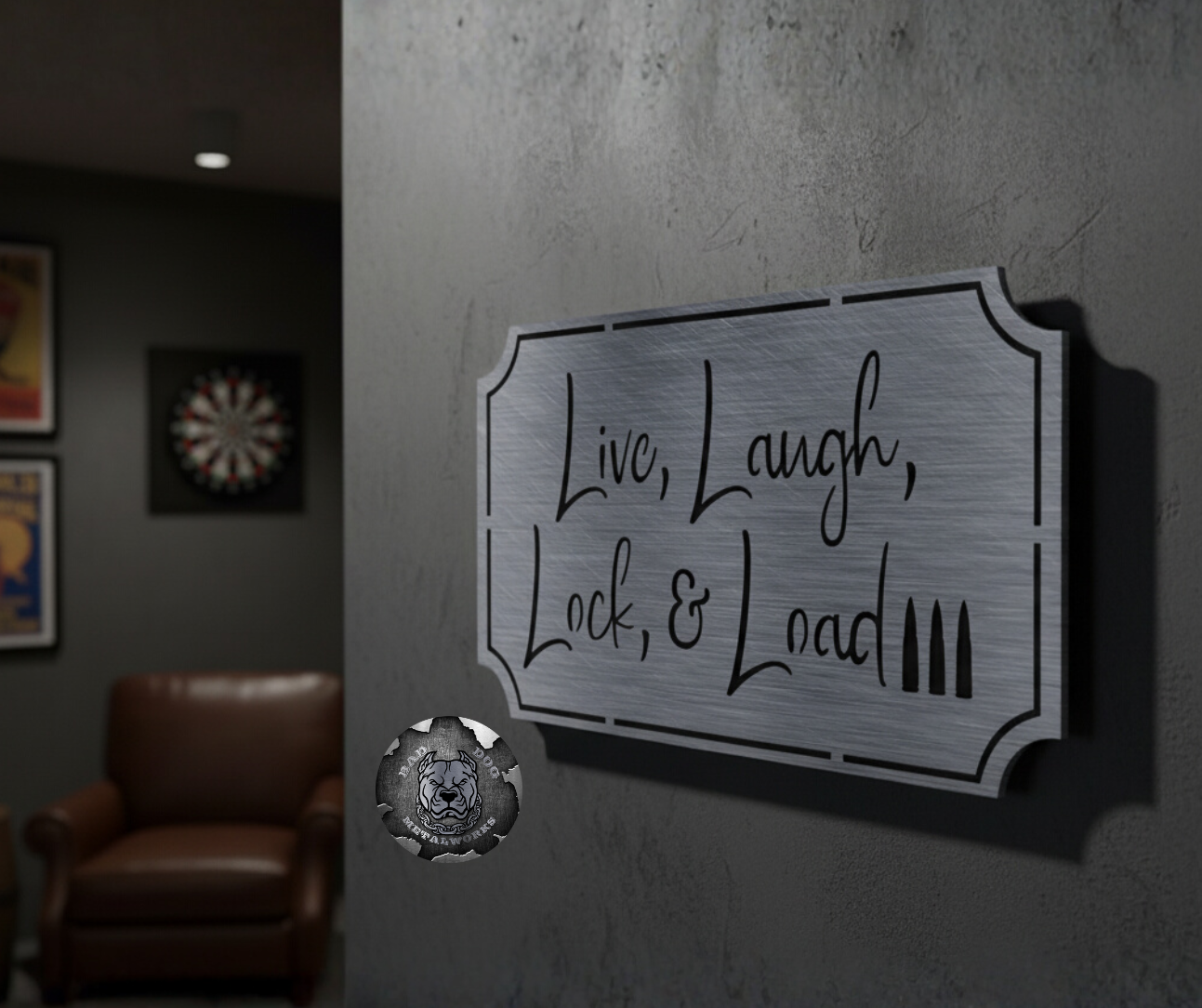 Live, Laugh, Lock & Load