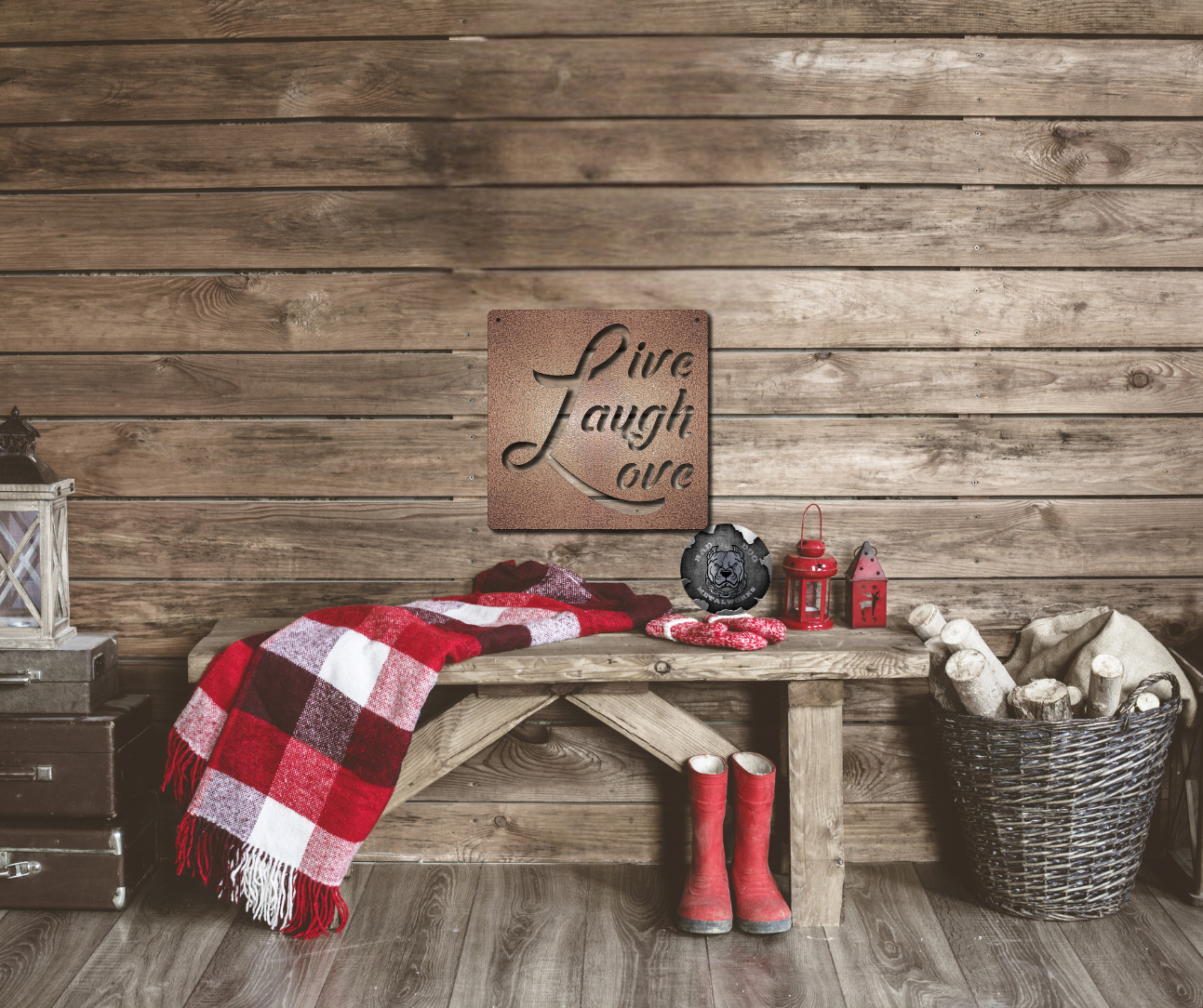 Live, Laugh, Love Square