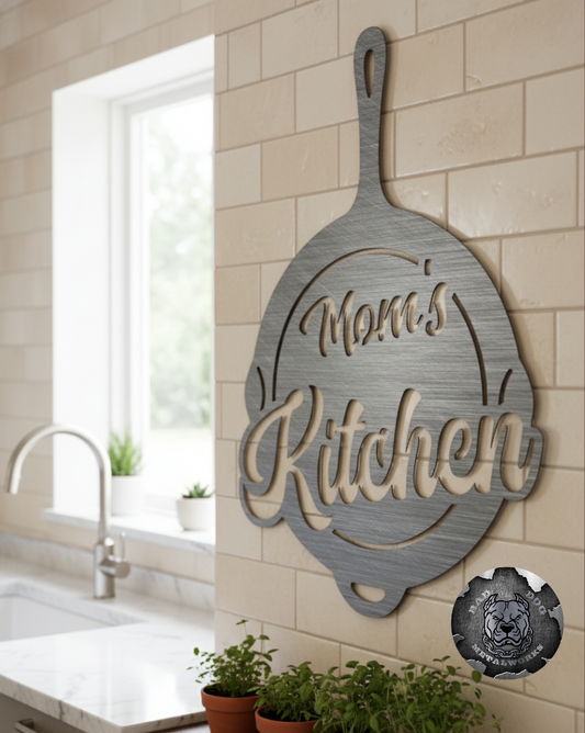 Mom's Kitchen Cast Iron Skillet