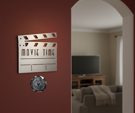 Movie Time Clapboard
