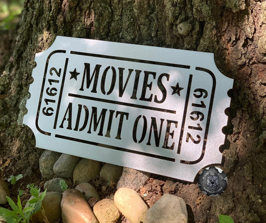 Movies Admit One Movie Ticket