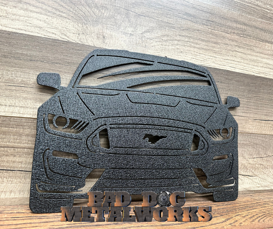 Ford Mustang 6th Generation Metal Art