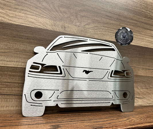 Ford Mustang 4th Generation Metal Art