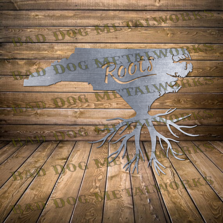 North Carolina Roots - Dxf and Svg
