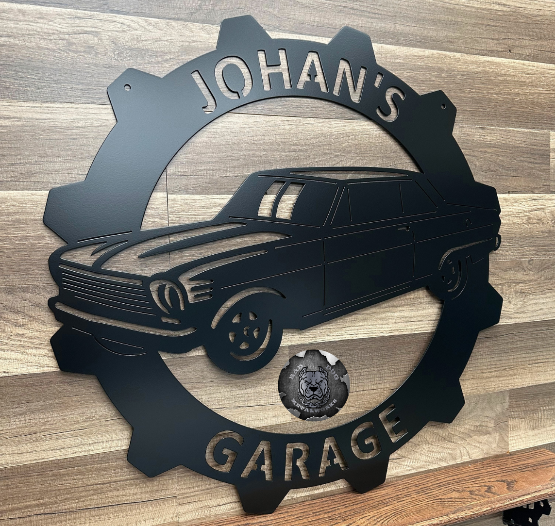 Chevy Nova Garage Monogram