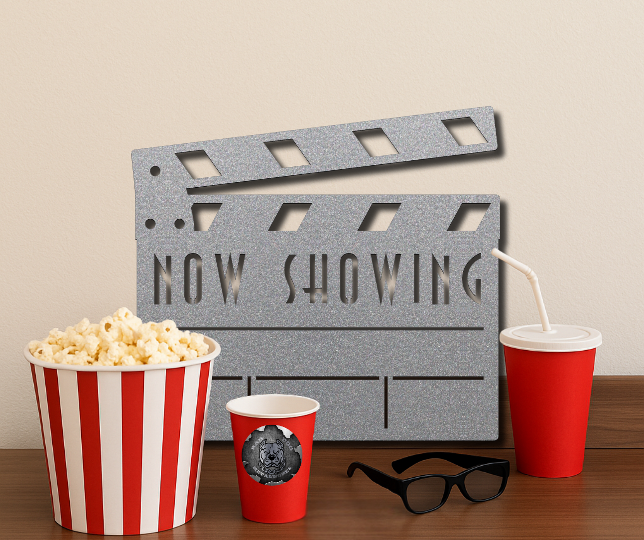 Now Showing Clapboard