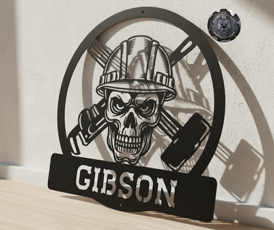 Oil Rig Roughneck Monogram