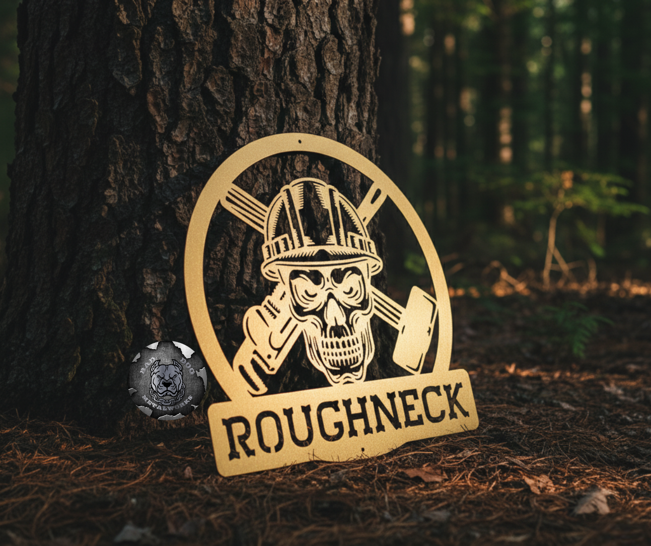 Oil Rig Roughneck Monogram