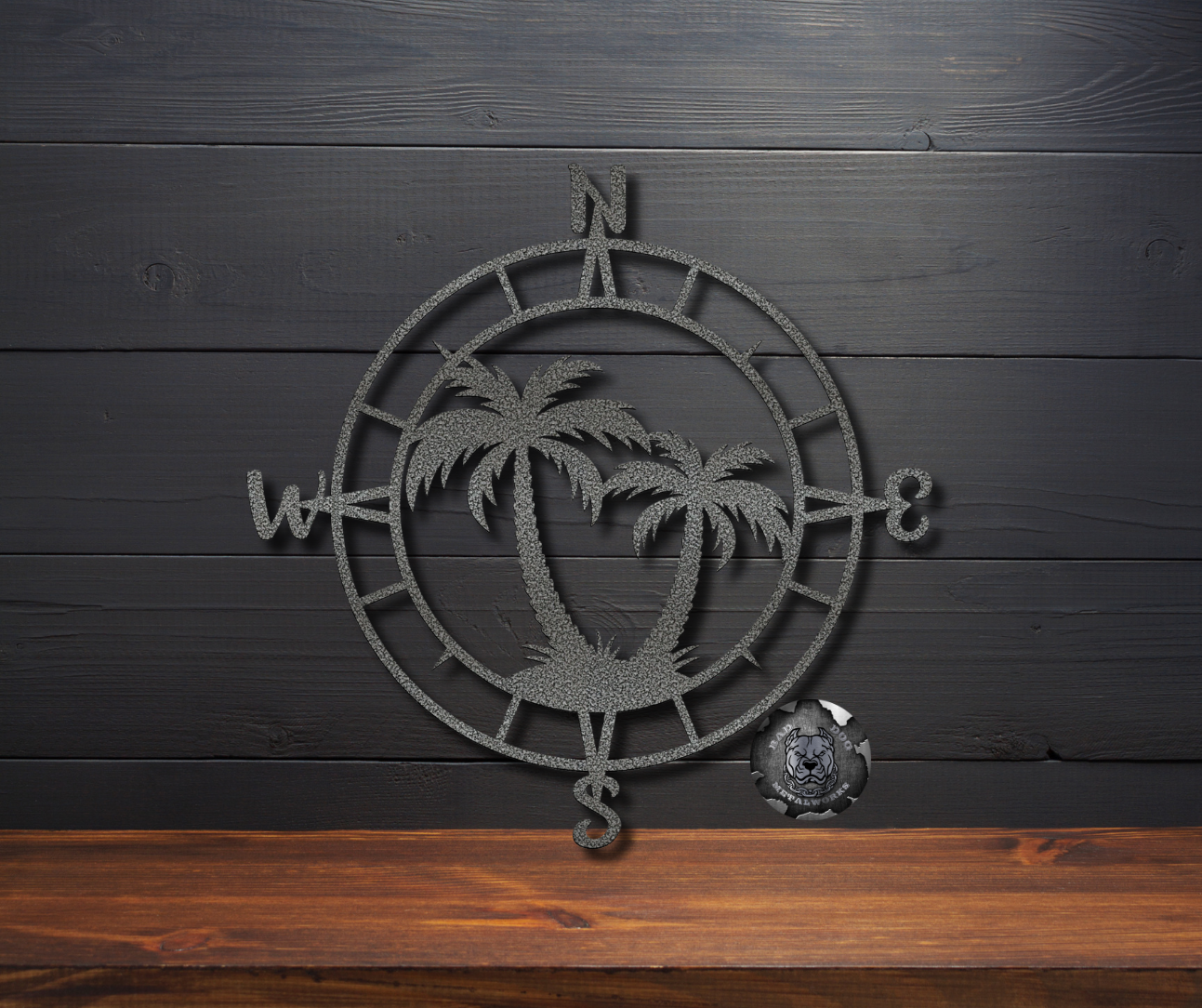 Palm Tree Compass